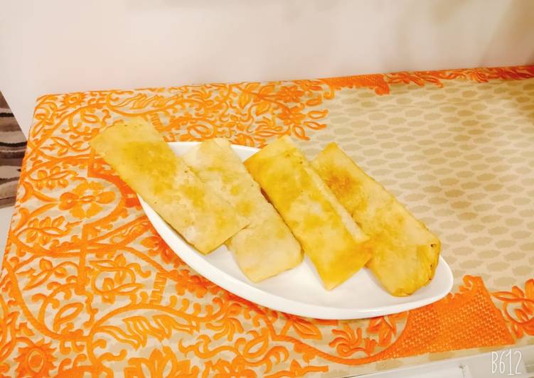 Steps to Make Award-winning Spicy tikka cheese wraps #CookpadRamadan #RamadanSpecial
