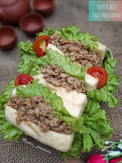 Foto resep Roti Kukus Khas Pontianak (model Roti Sobek)