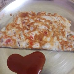 A picture of Masala egg omelette.