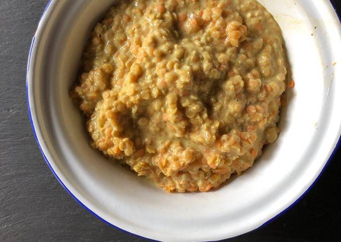 Dhal aux lentilles Corail