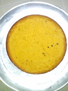 A picture of Passion fruit cake.