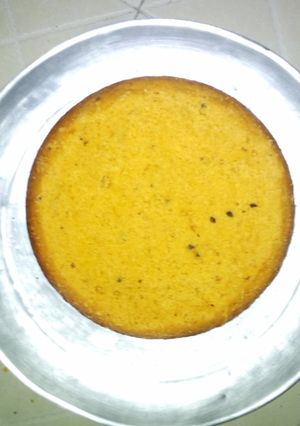 A picture of Passion fruit cake.