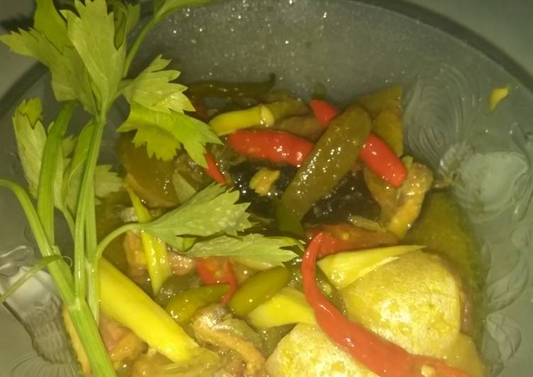 Ikan patin kuah kuning#anak sehat ibu sempurna