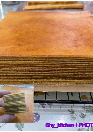 Foto resep Lapis legit full kuning telur premium bangka