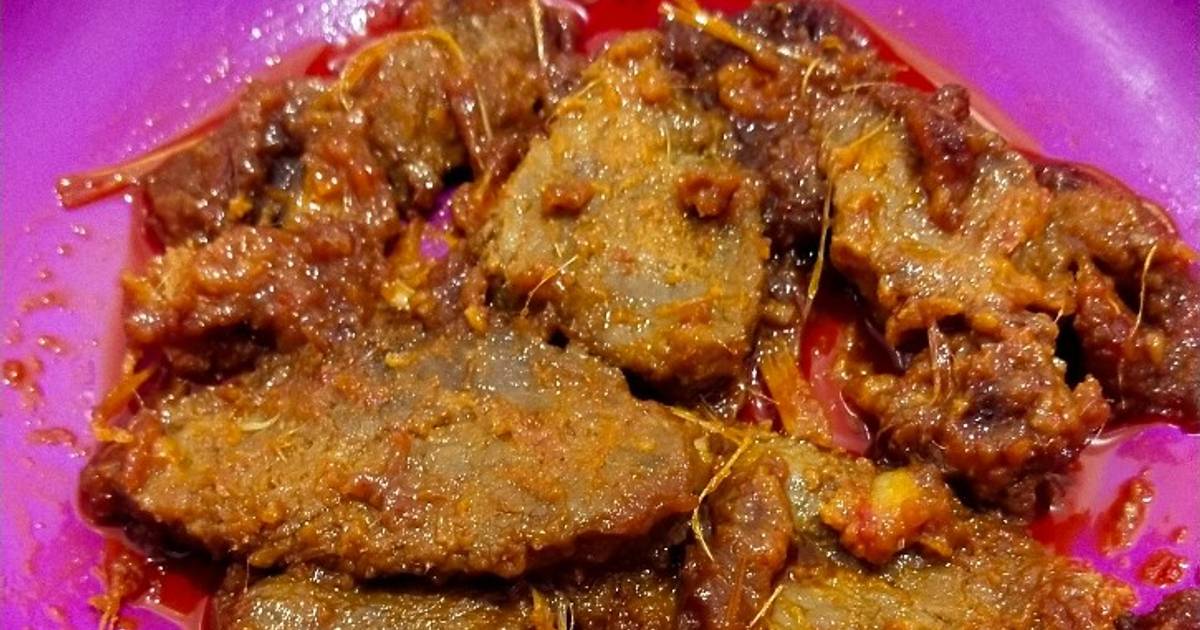 3 026 resep  rendang  daging enak  dan  sederhana  Cookpad