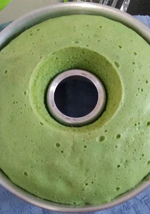 Foto resep Bolu pandan 4 telur (simpel dan super lembut)