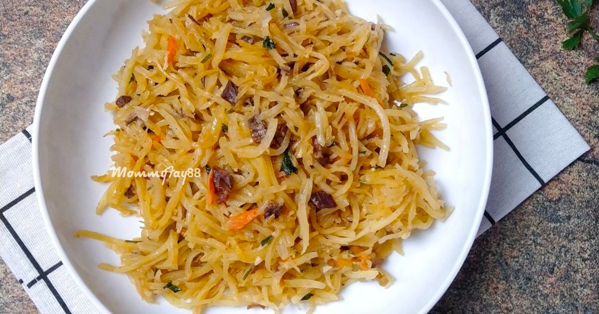 Tumis Patah (Pepaya Mentah) Isian Risol/Lumpia