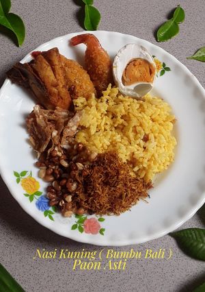 Foto resep Nasi Kuning (Bumbu Bali)