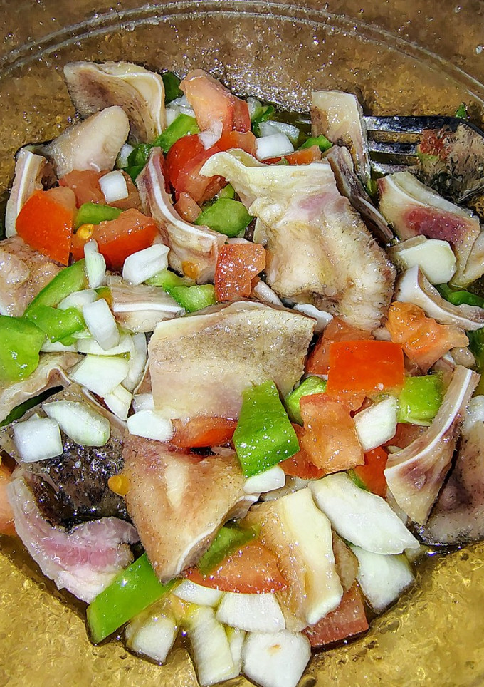 Una foto de Oreja de cerdo en picadillo 👂🐷