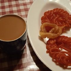 A picture of Karak Chai.