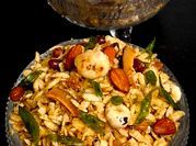 A picture of namkeen rice snacks
