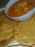 Canai ayam gulai
