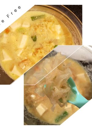 Foto resep #WeekendChallenge "jamur salju / jamur es egg drop" " Rp 15000