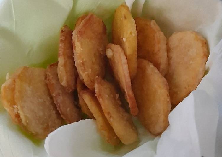 Langkah Mudah untuk Menyiapkan Potato chips snack mpasi yang Enak