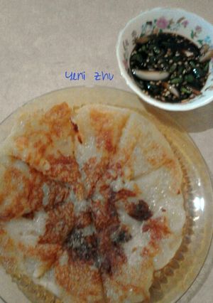 Foto resep Panekuk Kentang Ala Korea (Gamjajeon)
