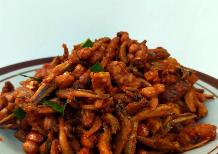Balado Tempe Teri Kacang (Tempe Sukri)