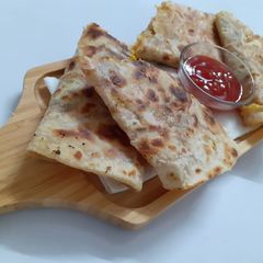 A picture of Paneer frankie.