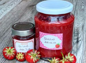 Eperlekvár sztíviával 🍓 recept fotója