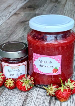 Eperlekvár sztíviával 🍓 recept fotója