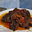 Dendeng batokok sapi