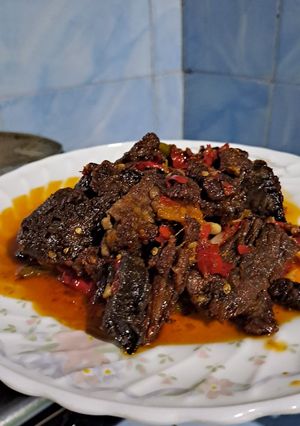 Foto resep Dendeng batokok sapi