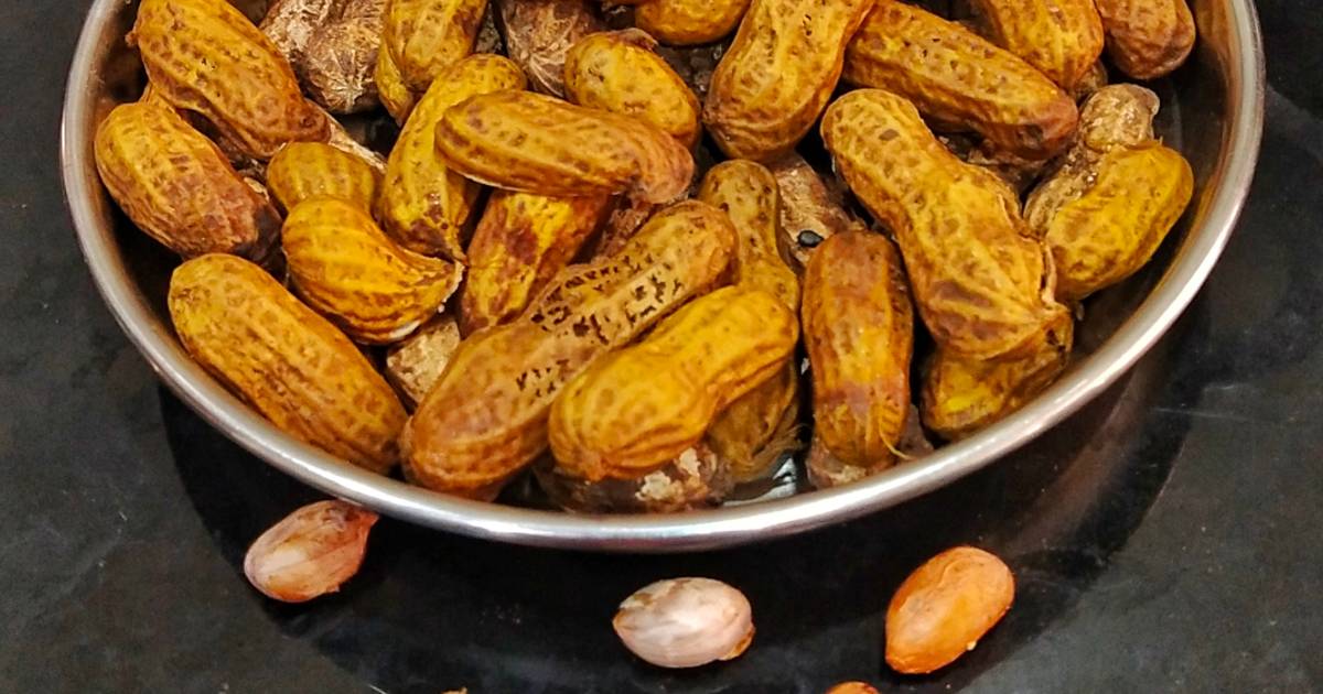 Boiled Peanuts With Shell Recipe by Juhi Sewani 💕 Cookpad