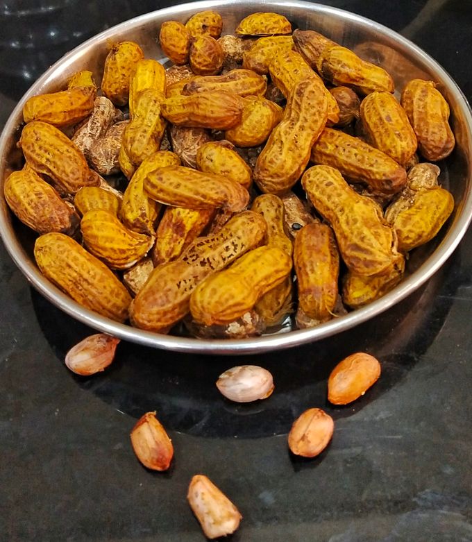 Boiled Peanuts With Shell Recipe by Juhi Prakash Sewani - Cookpad