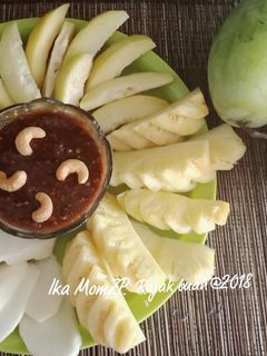 Foto resep Sambal rujak buah