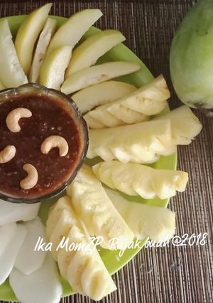 Foto resep Sambal rujak buah