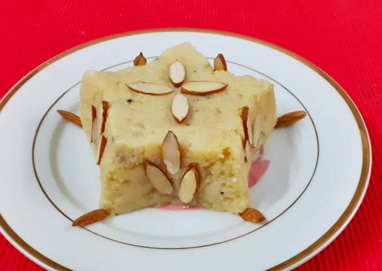 Almond Burfi