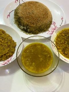 عکسی از دستور گوشت و لوبیا (غذای سنتی کاشان)