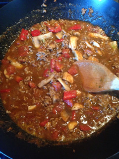 A picture of Pesto Spag Bol - easy!.