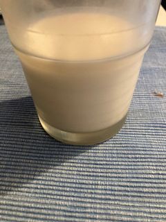 Una foto de Leche de almendra