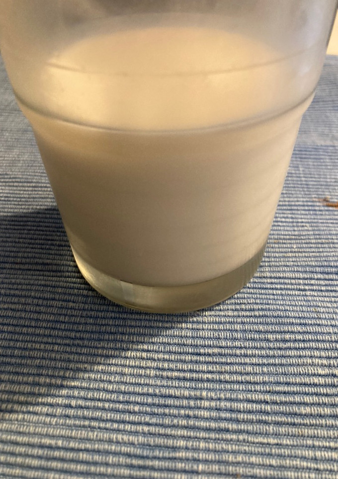 Una foto de Leche de almendra