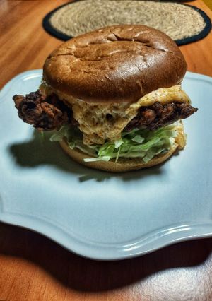 O poză a rețetei Cel mai bun burger de pui 🍔.