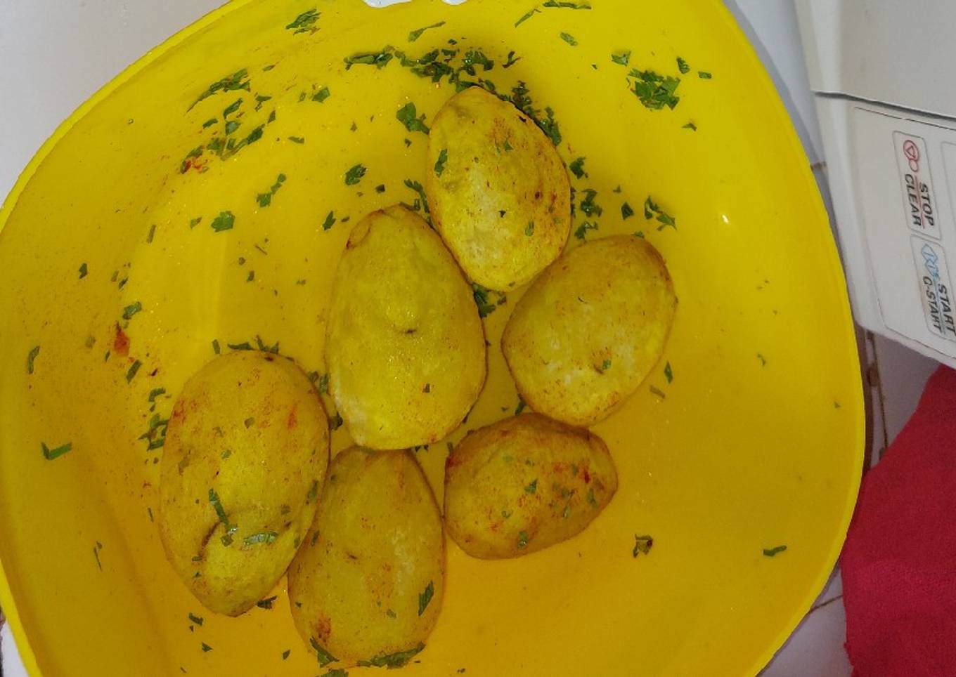 Roast potatoes