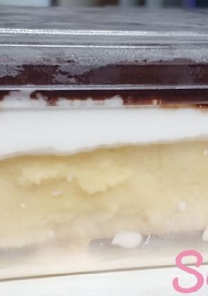 Foto resep Milk Bath Dessert Cake