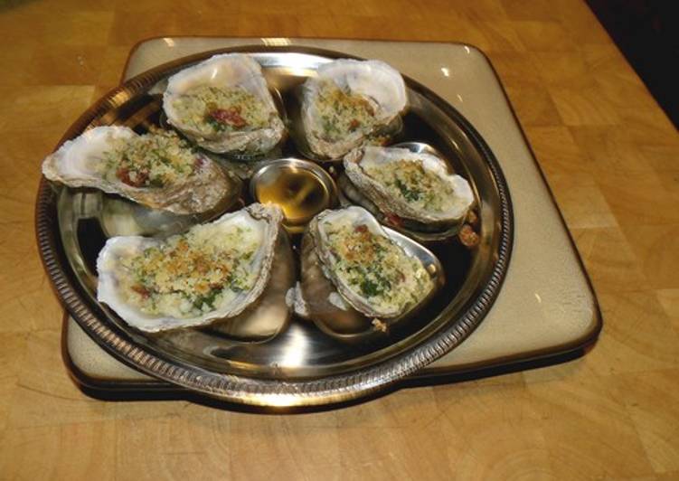 Recipe of Quick Oysters Rockefeller