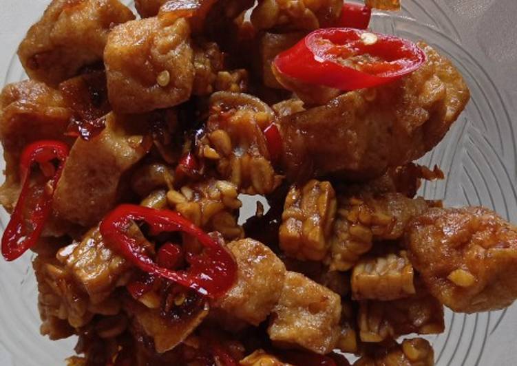 Bagaimana meracik Oseng Tahu Tempe, Lezat Sekali