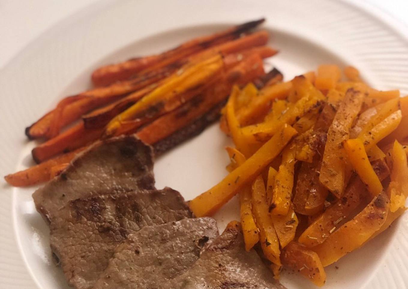 Chips de calabaza y zanahoria 🥕