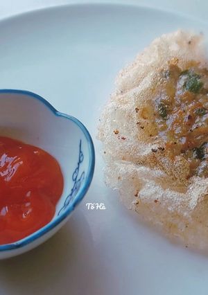 Hình của món Bánh TRÁNG chiên giòn.