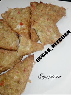 Egg pizza ainihin hoton girkin