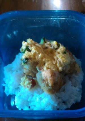 Foto resep Chicken salted egg (ayam saus telur asin) ala EATLAH