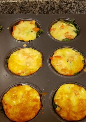 Una foto de Muffins de espinaca