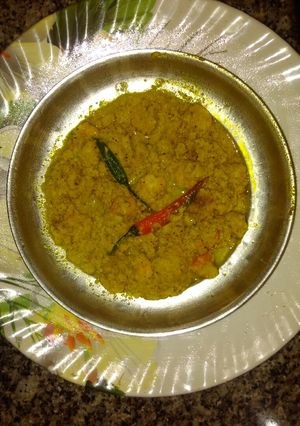 A picture of Prawn malai curry.
