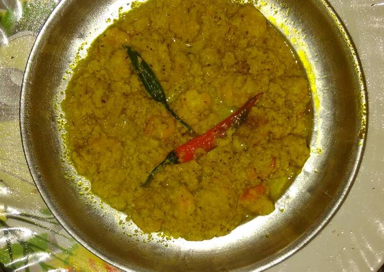 Monday Fresh Prawn malai curry