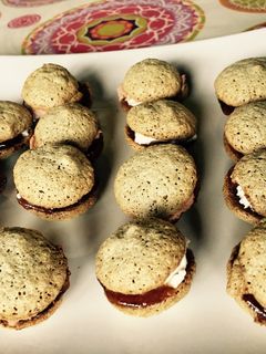 Una foto de Macarones de aperitivo