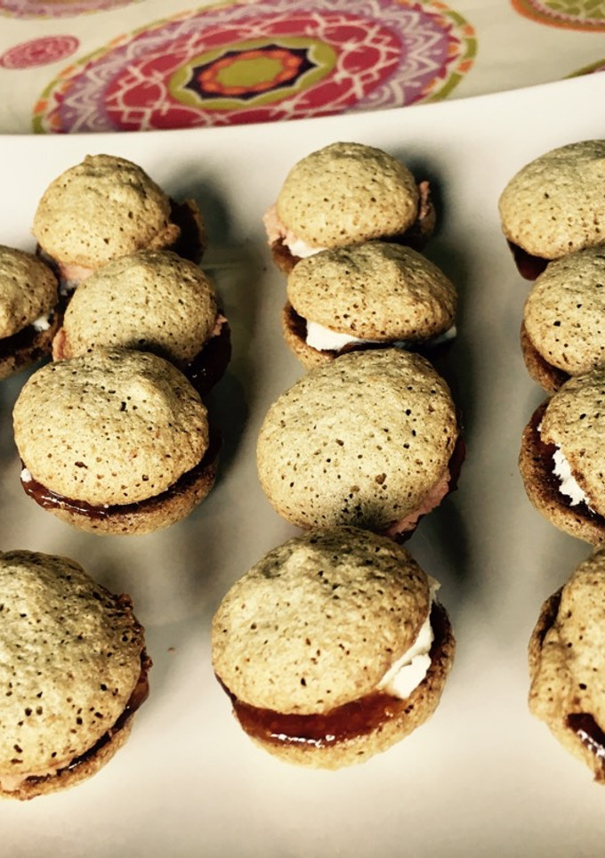 Una foto de Macarones de aperitivo