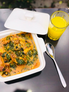 A picture of Braised maize porridge.