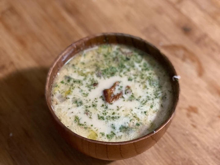 Easy Steps to Make Recipes Potato &amp;amp; Leek Soup the Delicious Tasty.